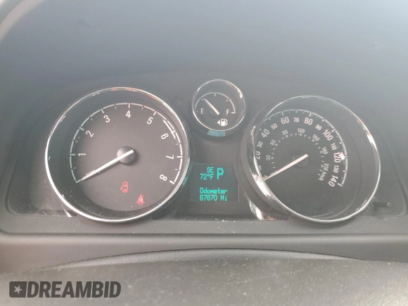 2012 Chevrolet Captiva Sport LT with VIN 3GNAL3E53CS645392, listed as a Copart auction lot 79409034 with 67,670 mi miles and Salvage Title. Bid and sale history available at DreamBid. Image 9.