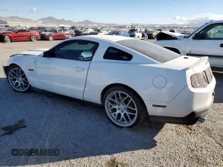 2012 Ford Mustang GT Premium with VIN 1ZVBP8CF1C5266585, listed as a Copart auction lot 44407035 with 71,651 mi miles and Salvage Title. Bid and sale history available at DreamBid. Image 2.