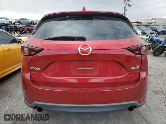 2017 Mazda CX-5 Sport with VIN JM3KFABL3H0130197, listed as a Copart auction lot 42928905 with 139,176 mi miles and Salvage Title. Bid and sale history available at carsss.com. Image 6.