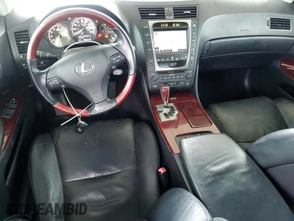 2009 Lexus GS 350 with VIN JTHBE96SX90044512, listed as a Copart auction lot 42225175 with 186,833 mi miles and Salvage Title. Bid and sale history available at carsss.com. Image 8.