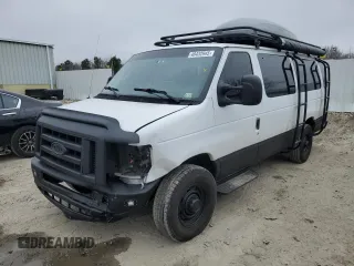 2014 Ford Econoline Wagon XL with VIN 1FBSS3BL1EDB03623, listed as a Copart auction lot 48432945 with 148,837 mi miles and Salvage Title. Bid and sale history available at carsss.com. Image 1.