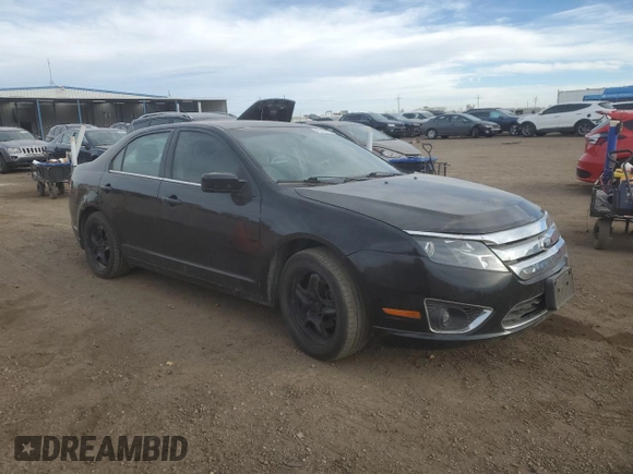 2012 Ford Fusion SEL with VIN 3FAHP0JG6CR146228, listed as a Copart auction lot 48586075 with 97,456 mi miles and Clean Title. Bid and sale history available at carsss.com. Image 4.
