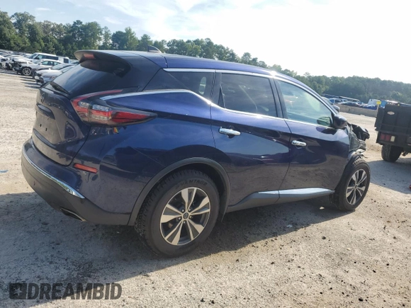 2023 Nissan Murano S with VIN 5N1AZ2AJ5PC130261, listed as a Copart auction lot 63344615 with 65,056 mi miles and Clean title. Bid and sale history available at DreamBid. Image 3.