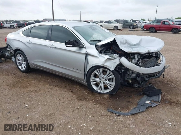 2014 Chevrolet Impala LT with VIN 2G1125S38E9102607, listed as a IAAI auction lot 41860235 with 128,599 mi miles and . Bid and sale history available at DreamBid. Image 1.