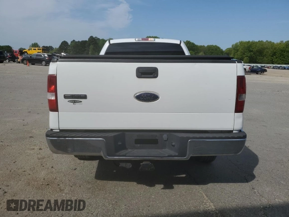 2008 Ford F-150 STX with VIN 1FTRX12W98FA71149, listed as a Copart auction lot 51628875 with 164,385 mi miles and Salvage Title. Bid and sale history available at carsss.com. Image 6.