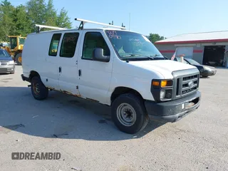 2011 Ford Econoline Cargo Commercial with VIN 1FTNE2EW2BDA58039, listed as a IAAI auction lot 42790590 with 240,510 mi miles and . Bid and sale history available at DreamBid. Image 1.