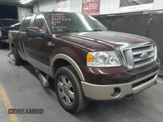 2008 Ford F-150 XLT with VIN 1FTPW14V88KE15530, listed as a IAAI auction lot 41992528 with 131,854 mi miles. Bid and sale history available at carsss.com. Image 1.