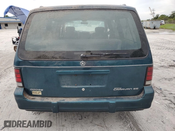 1995 Dodge Caravan Grand SE z VIN 1B4GH44R8SX633988, wystawiony jako Copart lot #65667454 z przebiegiem 121 183 mil mil oraz Czysty tytuł • Clean title. Historia ofert i sprzedaży dostępna na DreamBid. Obrazek 6.
