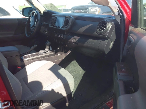 2022 Toyota Tacoma SR with VIN 3TYAX5GN3NT041035, listed as a IAAI auction lot 41975885 with 25,619 mi miles and . Bid and sale history available at DreamBid. Image 5.