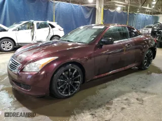 2010 Infiniti G37 Convertible with VIN JN1CV6FE0AM350830, listed as a Copart auction lot 51464305 with 143,041 mi miles and Clean Title. Bid and sale history available at carsss.com. Image 1.