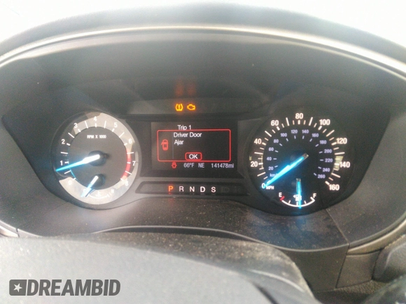 2018 Ford Fusion SE with VIN 3FA6P0HD1JR186717, listed as a IAAI auction lot 42076519 with 141,478 mi miles and . Bid and sale history available at DreamBid. Image 7.