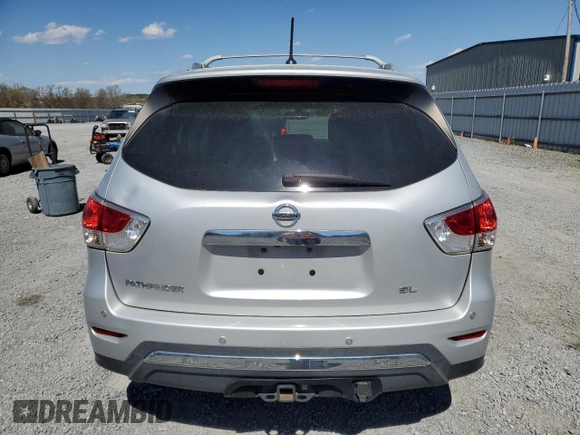 2013 Nissan Pathfinder SL with VIN 5N1AR2MN3DC638030, listed as a Copart auction lot 50682995 with 164,614 mi miles and Salvage Title. Bid and sale history available at DreamBid. Image 6.