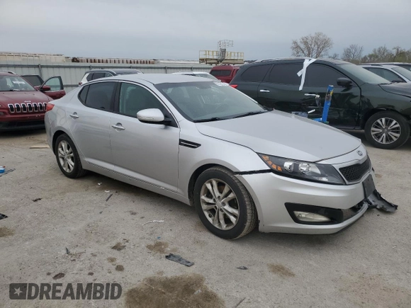 2012 Kia Optima EX with VIN 5XXGN4A75CG006494, listed as a Copart auction lot 51128135 with 222,059 mi miles and Salvage Title. Bid and sale history available at carsss.com. Image 4.