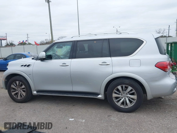 2017 Infiniti QX80 with VIN JN8AZ2NEXH9157802, listed as a IAAI auction lot 41382802 with 126,726 mi miles and . Bid and sale history available at DreamBid. Image 15.