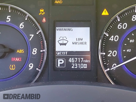 2017 Infiniti QX70 z VIN JN8CS1MW4HM410093, wystawiony jako IAAI lot #41232717 z przebiegiem 46 717 mil mil oraz . Historia ofert i sprzedaży dostępna na DreamBid. Obrazek 15.