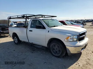 2022 Ram 1500 Tradesman with VIN 3C6JR6DG4NG187662, listed as a Copart auction lot 81151324 with Not provided miles and Salvage title. Bid and sale history available at DreamBid. Image 4.