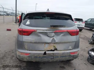 2018 Kia Sportage LX with VIN KNDPMCAC7J7366379, listed as a IAAI auction lot 41229341 with 1 mi miles. Bid and sale history available at carsss.com. Image 16.
