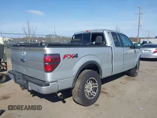 2012 Ford F-150 XL with VIN 1FTFX1ET0CFB50559, listed as a IAAI auction lot 41899090 with 215,687 mi miles. Bid and sale history available at carsss.com. Image 4.
