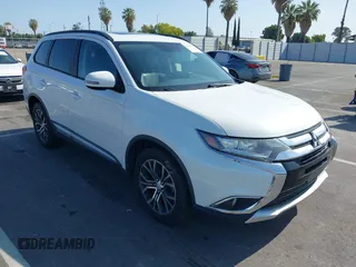2016 Mitsubishi Outlander SE with VIN JA4AD3A33GZ013375, listed as a IAAI auction lot 42515722 with 106,804 mi miles and . Bid and sale history available at DreamBid. Image 1.