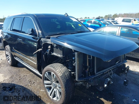 2018 GMC Yukon Denali with VIN 1GKS2CKJ2JR303356, listed as a IAAI auction lot 41768935 with 89,869 mi miles. Bid and sale history available at carsss.com. Image 14.
