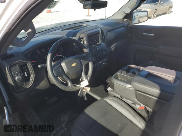 2023 Chevrolet Silverado 1500 Work Truck with VIN 3GCNAAEK6PG358177, listed as a Copart auction lot 41889985 with 75,883 mi miles and Clean Title. Bid and sale history available at carsss.com. Image 8.