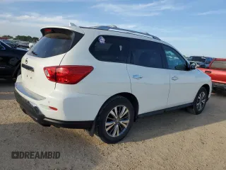 2020 Nissan Pathfinder S with VIN 5N1DR2AN6LC642024, listed as a Copart auction lot 52359035 with 52,252 mi miles and Clean title. Bid and sale history available at DreamBid. Image 3.