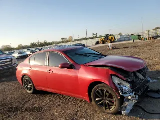 2007 Infiniti G35 G35x with VIN JNKBV61FX7M806638, listed as a Copart auction lot 74701224 with 151,697 mi miles and Salvage Title. Bid and sale history available at DreamBid. Image 4.