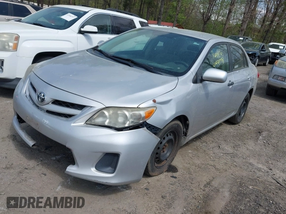 2011 Toyota Corolla L with VIN 2T1BU4EE8BC687021, listed as a IAAI auction lot 41934778 with 176,587 mi miles. Bid and sale history available at carsss.com. Image 2.