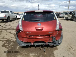 2013 Nissan LEAF SV with VIN 1N4AZ0CP6DC425817, listed as a Copart auction lot 44527595 with 102,899 mi miles and Salvage Title. Bid and sale history available at carsss.com. Image 6.