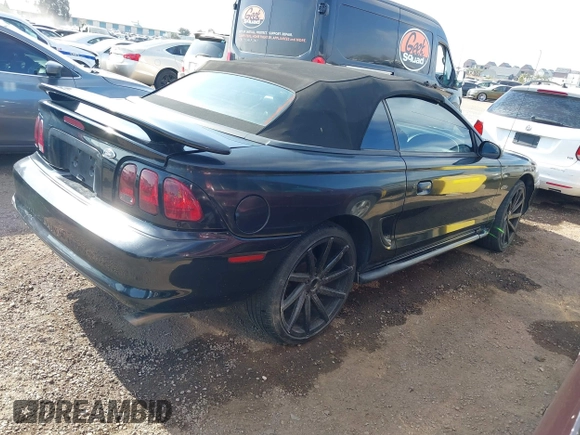 1998 Ford Mustang GT with VIN 1FAFP45X4WF123864, listed as a IAAI auction lot 42028242 with 175,866 mi miles. Bid and sale history available at carsss.com. Image 4.