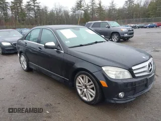 2009 Mercedes-Benz C-Class 3.0L Sport with VIN WDDGF81X09R074993, listed as a IAAI auction lot 41813798 with 139,187 mi miles. Bid and sale history available at carsss.com. Image 1.