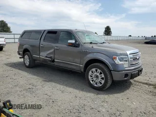2013 Ford F-150 XL with VIN 1FTFW1EF8DFC90423, listed as a Copart auction lot 60133315 with 222,070 mi miles and Salvage title. Bid and sale history available at DreamBid. Image 4.