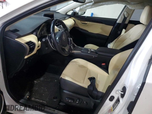 2019 Lexus NX 300 with VIN JTJBARBZ7K2190454, listed as a Copart auction lot 58147985 with 104,118 mi miles and Salvage title. Bid and sale history available at DreamBid. Image 7.