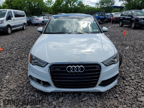 2015 Audi A3 2.0T Prestige with VIN WAUKFGFFXF1006643, listed as a Copart auction lot 58485264 with 81,084 mi miles and Salvage Title. Bid and sale history available at carsss.com. Image 5.