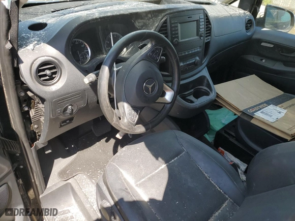 2018 Mercedes-Benz Metris Passenger Van with VIN WD4PG2EE2J3363674, listed as a Copart auction lot 50236184 with 0 mi miles and Salvage Title. Bid and sale history available at carsss.com. Image 8.