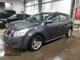 2010 Pontiac Vibe w/1SB with VIN 5Y2SP6E09AZ417873, listed as a Copart auction lot 82341224 with 128,055 mi miles and Salvage Title. Bid and sale history available at carsss.com. Image 1.