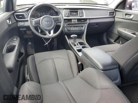 2017 Kia Optima LX with VIN 5XXGT4L35HG145886, listed as a Copart auction lot 63616595 with 105,242 mi miles and Salvage title. Bid and sale history available at DreamBid. Image 8.