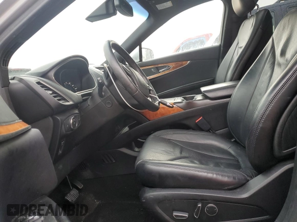 2017 Lincoln MKX Reserve with VIN 2LMPJ6LP0HBL19173, listed as a Copart auction lot 51507575 with 107,592 mi miles and Clean Title. Bid and sale history available at carsss.com. Image 7.