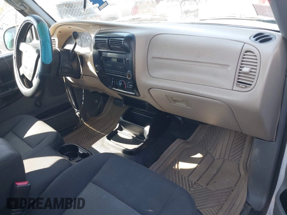 2007 Ford Ranger XL with VIN 1FTYR14U57PA86628, listed as a IAAI auction lot 42128654 with 255,267 mi miles. Bid and sale history available at carsss.com. Image 5.