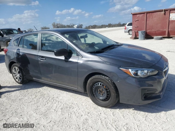 2018 Subaru Impreza with VIN 4S3GTAA66J1740064, listed as a Copart auction lot 77451434 with 0 mi miles and Non Repairable. Bid and sale history available at carsss.com. Image 4.