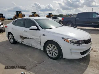 2018 Kia Optima LX with VIN 5XXGT4L33JG255308, listed as a Copart auction lot 56335145 with 101,674 mi miles and Salvage title. Bid and sale history available at DreamBid. Image 4.