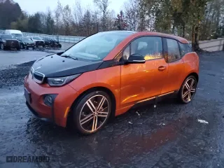 2015 BMW i3 with VIN WBY1Z2C55FV286998, listed as a Copart auction lot 80995244 with NaN miles and Salvage Title. Bid and sale history available at carsss.com. Image 1.