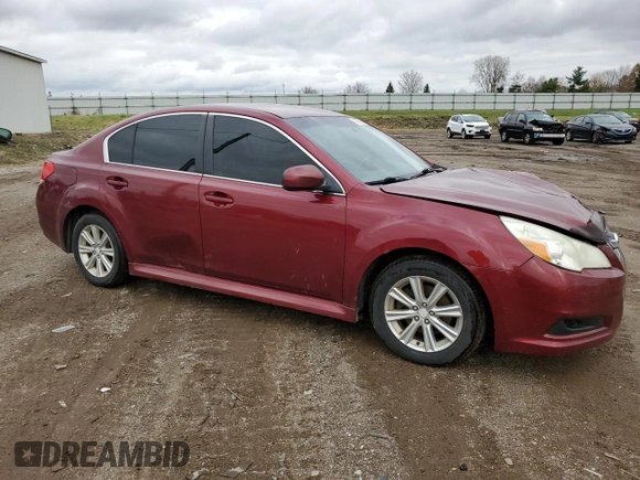 2011 Subaru Legacy Premium with VIN 4S3BMCC65B3218144, listed as a Copart auction lot 79092964 with 206,024 mi miles and Clean title. Bid and sale history available at DreamBid. Image 4.