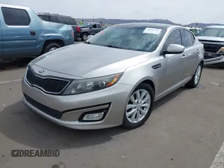 2015 Kia Optima EX with VIN 5XXGN4A70FG416088, listed as a IAAI auction lot 41891432 with 157,480 mi miles. Bid and sale history available at carsss.com. Image 2.