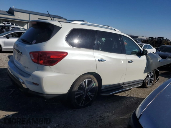 2017 Nissan Pathfinder S with VIN 5N1DR2MN3HC639262, listed as a Copart auction lot 46462875 with 88,585 mi miles and Salvage Title. Bid and sale history available at DreamBid. Image 3.