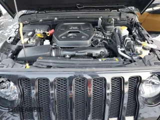 2021 Jeep Wrangler 80th Anniversary with VIN 1C4GJXANXMW638080, listed as a Copart auction lot 86476294 with 37,239 mi miles and Salvage Title. Bid and sale history available at DreamBid. Image 11.