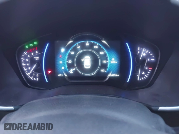 2019 Hyundai Santa Fe Ultimate with VIN 5NMS5CAA4KH105145, listed as a IAAI auction lot 41156214 with 54,796 mi miles and . Bid and sale history available at DreamBid. Image 7.