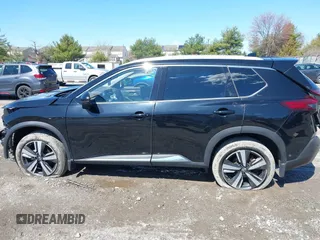 2021 Nissan Rogue Platinum with VIN JN8AT3DD4MW303574, listed as a IAAI auction lot 41868618 with 60,382 mi miles. Bid and sale history available at carsss.com. Image 14.