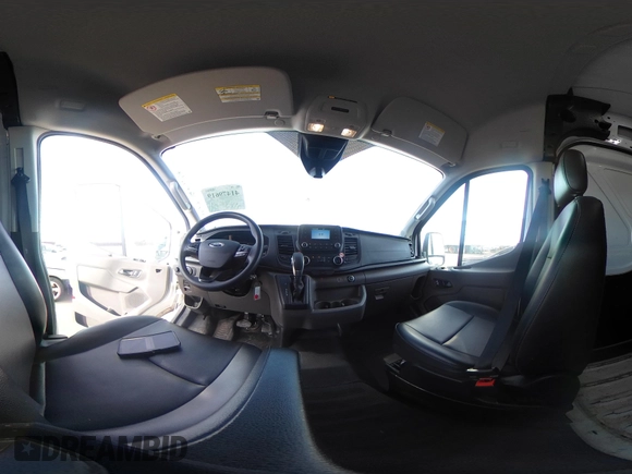 2023 Ford Transit Cargo with VIN 1FTBR3U80PKA41338, listed as a IAAI auction lot 41479619 with 62,136 mi miles and . Bid and sale history available at DreamBid. Image 19.