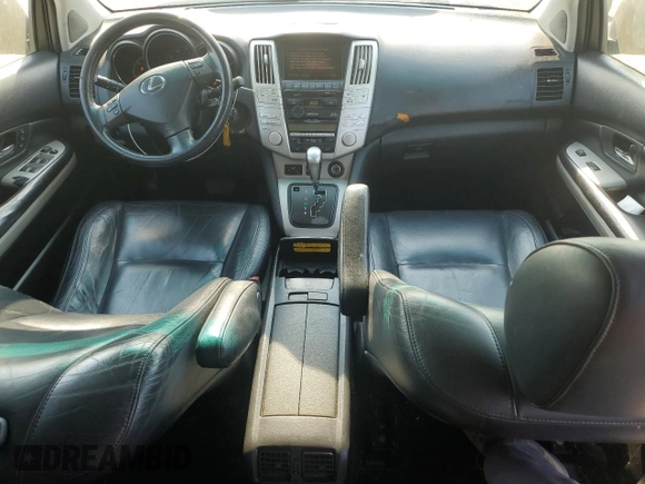 2006 Lexus RX 400h with VIN JTJHW31UX60001795, listed as a Copart auction lot 64407255 with 163,818 mi miles and Salvage title. Bid and sale history available at DreamBid. Image 8.